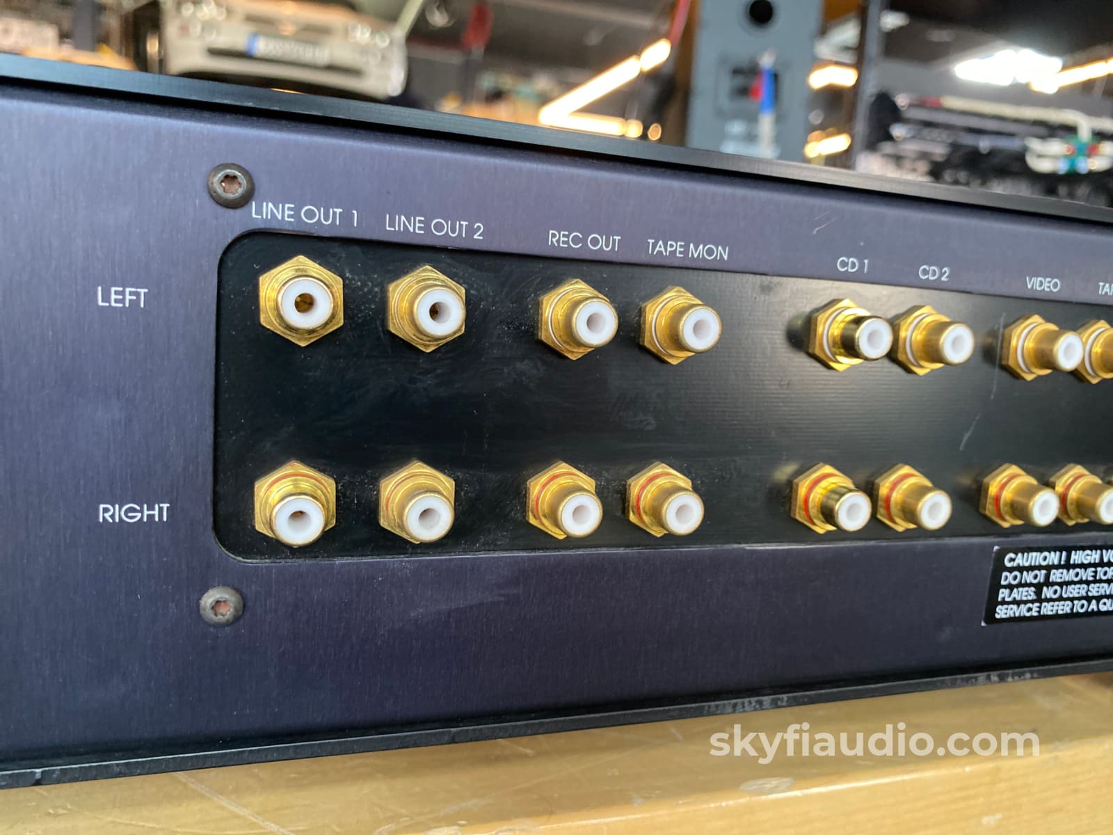 Hovland Hp-100 Tube Analogue Preamp - Stunning Inside And Out! Preamplifier