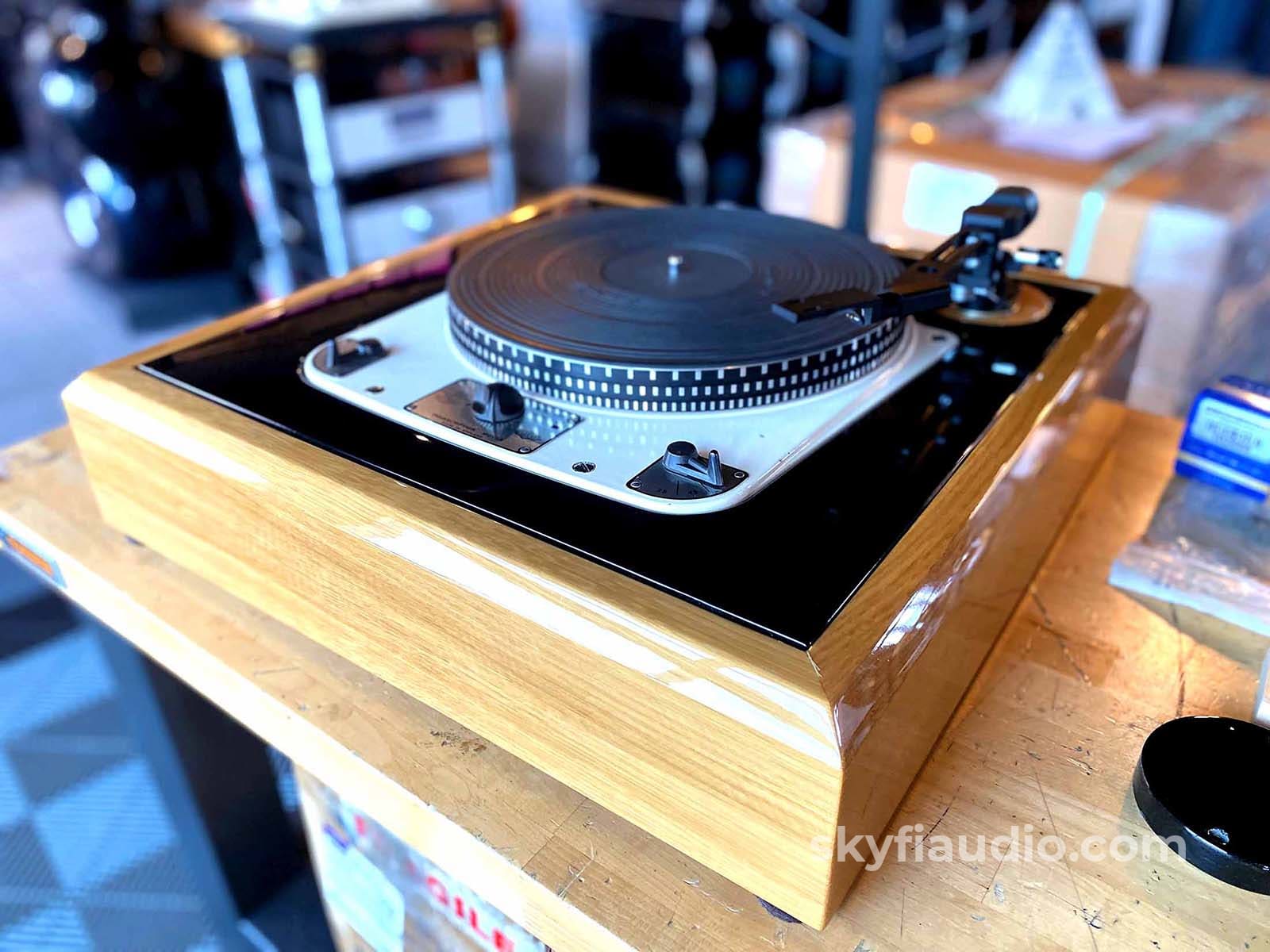 Garrard 301 Vintage Turntable W/Custom Plinth New Abis Arm And Sumiko Cartridge - Ready To Ship!