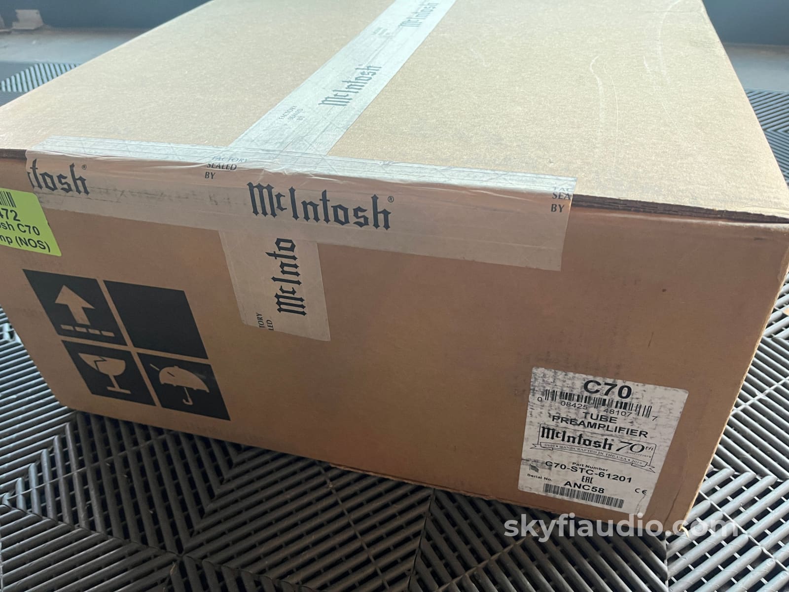 McIntosh C70 Limited Edition Tube Preamp - Factory Sealed New Old Stock Preamplifier