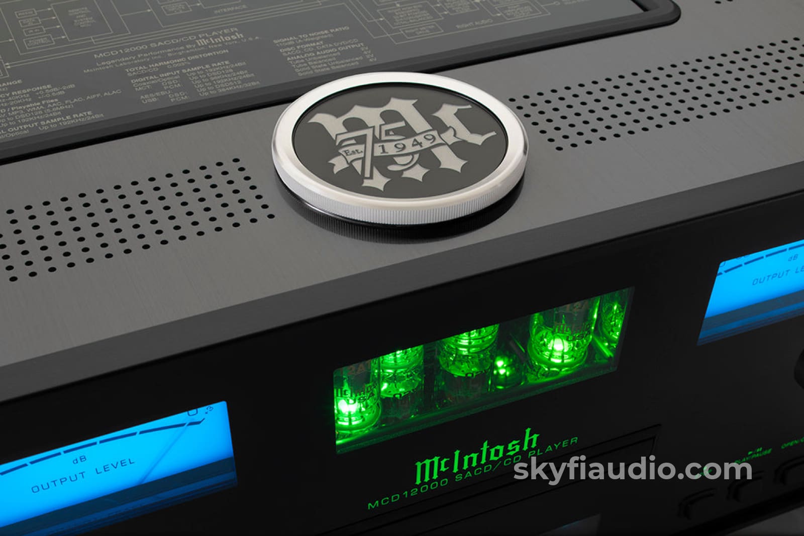 Copy Of Mcintosh Mcd12000 Hybrid Drive Sacd/Cd Player And Reference Dac - New Cd + Digital