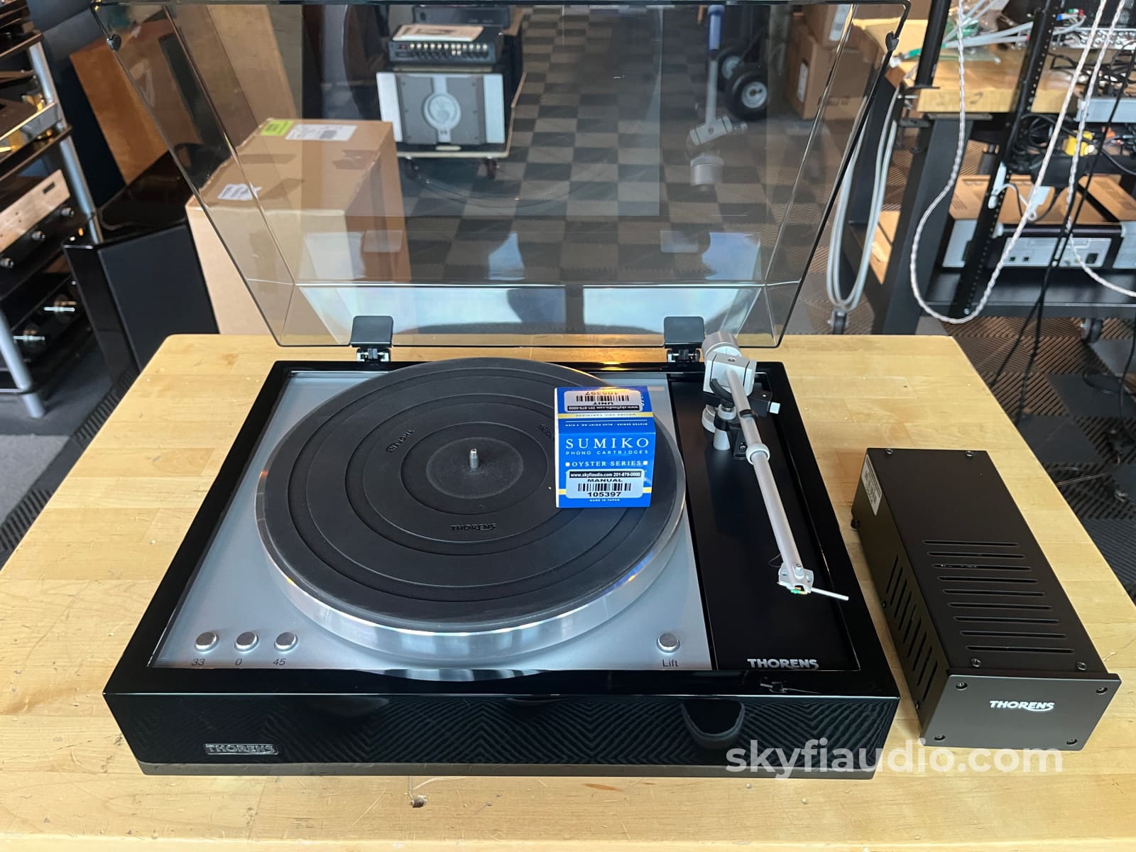 Thorens Td 1601 Belt Drive Semi Automatic Turntable With New Sumiko Bp No.3 Cartridge